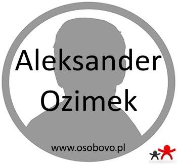 Konto Aleksander Ozimek Profil
