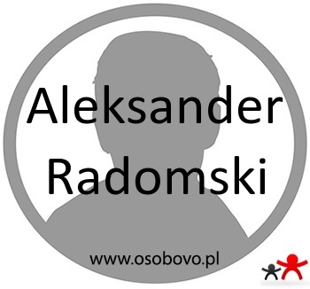 Konto Aleksander Radomski Profil