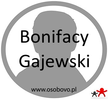 Konto Bonifacy Gajewski Profil