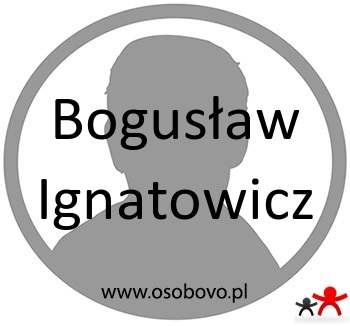 Konto Bogusław Władysław Ignatowicz Profil