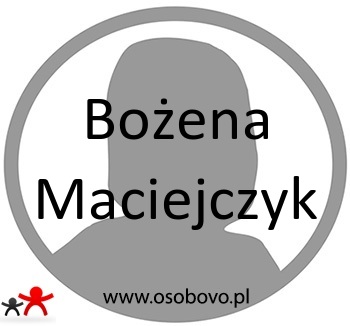 Konto Bożena Maciejczyk Profil
