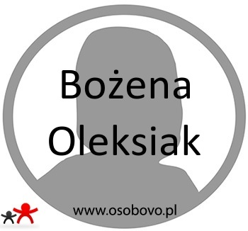 Konto Bożena Oleksiak Profil