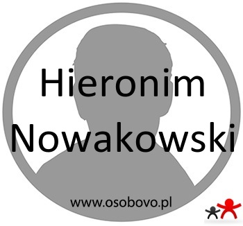 Konto Hieronim Wiesław Nowakowski Profil