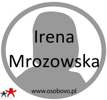 Konto Irena Antonina Mrozowska Profil
