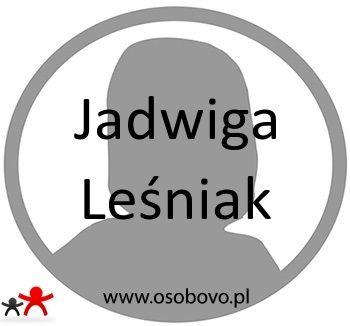 Konto Jadwiga Leśniak Profil