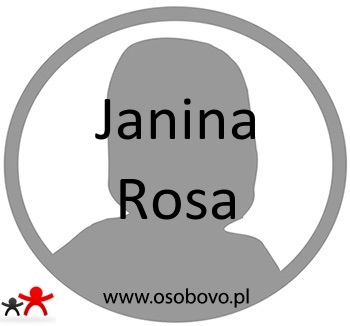 Konto Janina Grażyna Rosa Profil