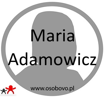 Konto Maria Adamowicz Profil