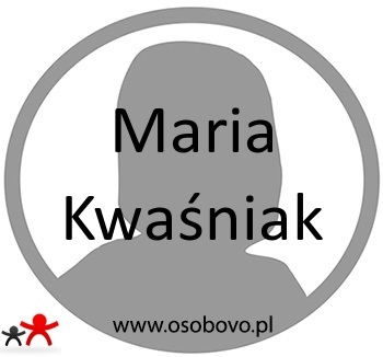 Konto Maria Kwaśniak Profil