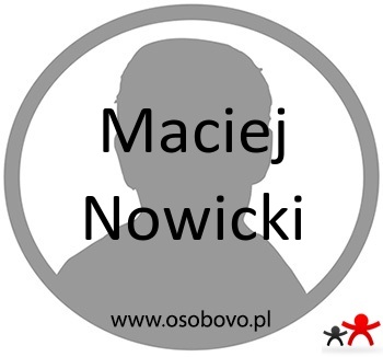 Konto Maciej Jan Nowicki Profil