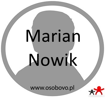 Konto Marian Nowik Profil