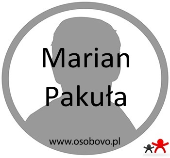 Konto Marian Pakuła Profil