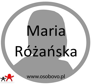 Konto Maria Różańska Profil