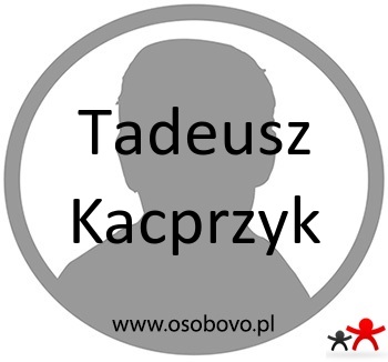 Konto Tadeusz Kacprzyk Profil