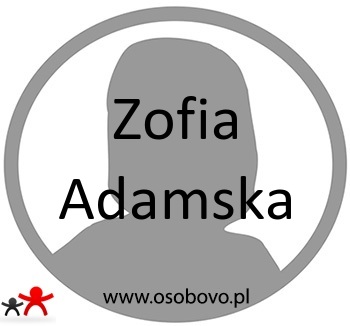 Konto Zofia Adamska Profil