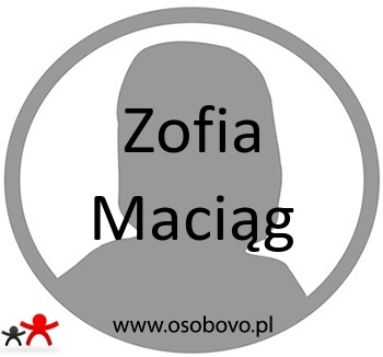 Konto Zofia Maria Maciąg Profil